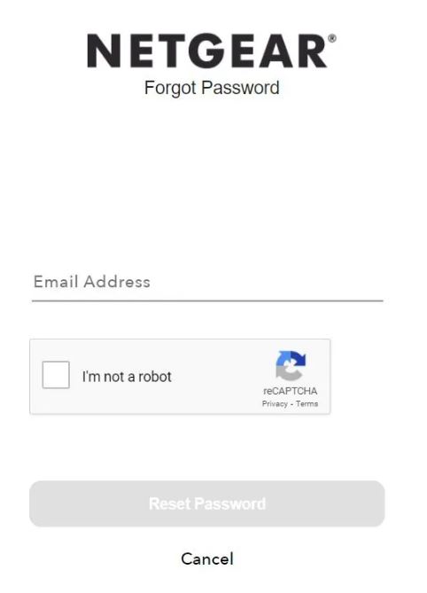 Reset Mynetgear Login Password