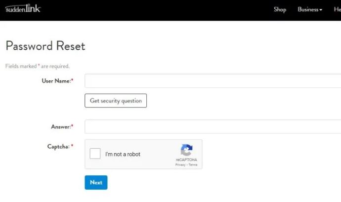 Reset Suddenlink Online Bill Pay Login Password