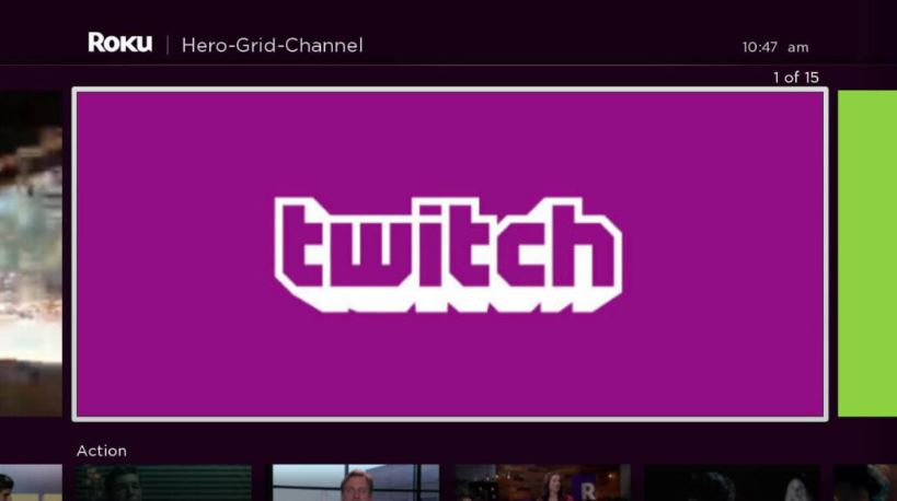 Activate Twitch TV on Roku