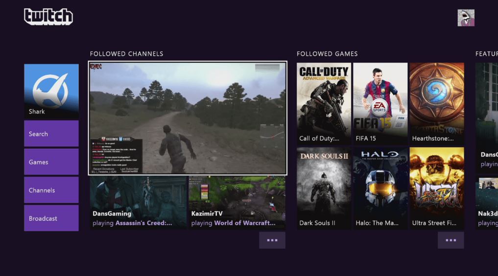 Activate Twitch TV on Xbox