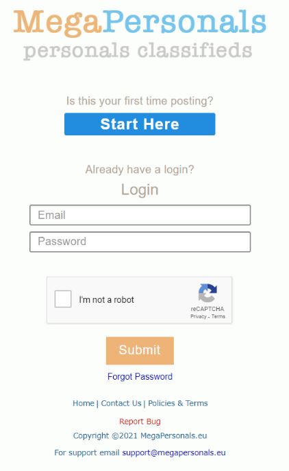 How to Login to Mega Personal Portal