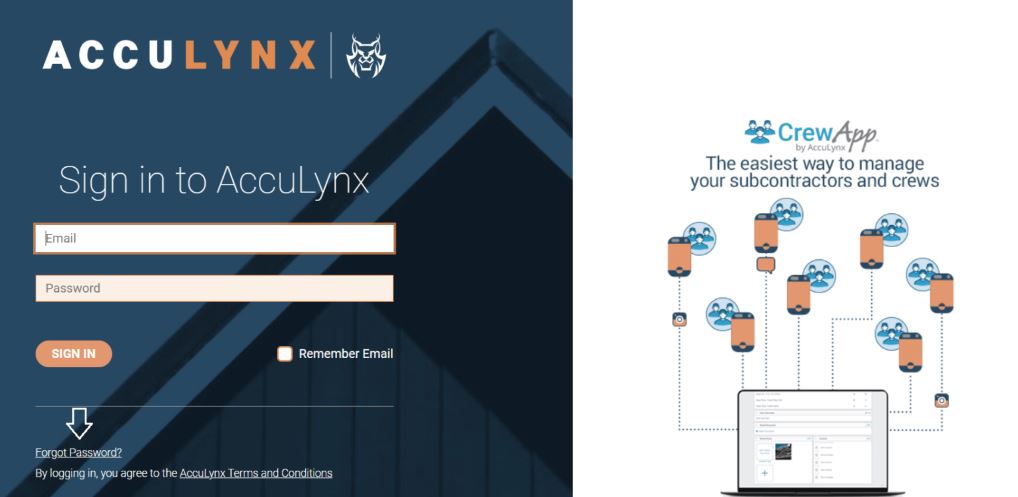 How to Reset Acculynx Login Password