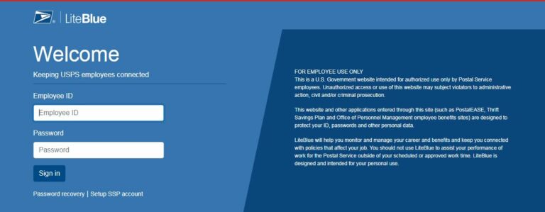 LiteBlue USPS Employee Login Guide