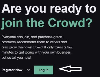 Log in to Crowd1