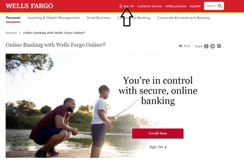 Login to Wells Fargo Online Banking Account