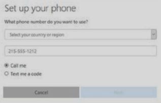 Multi Factor Authentication Using Phone call
