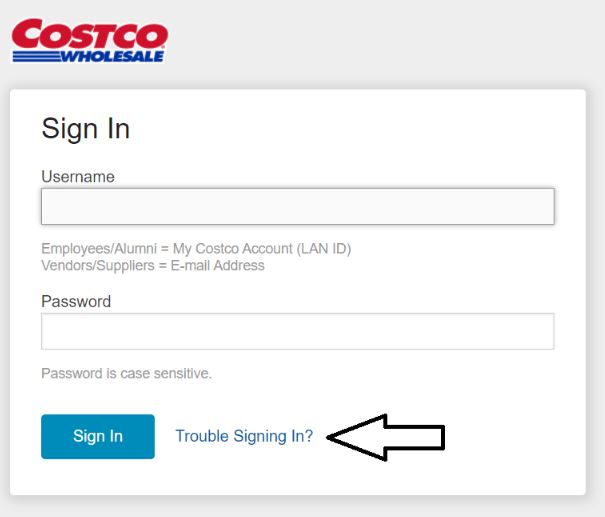 Reset Costco Employee Self Service (Ess) Login Password
