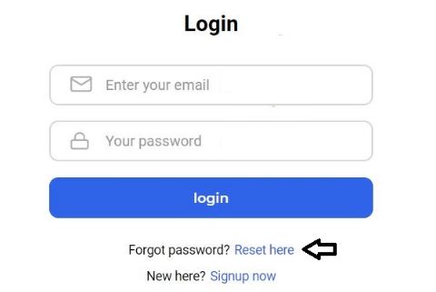 Reset Doublelist Login Password