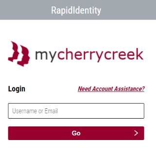 Reset MyCherryCreek Login Password