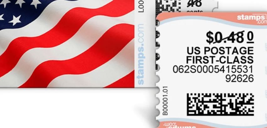What is the price of Postage stamps at UPS