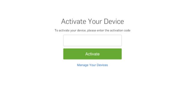 Where to enter the Hulu Activation code
