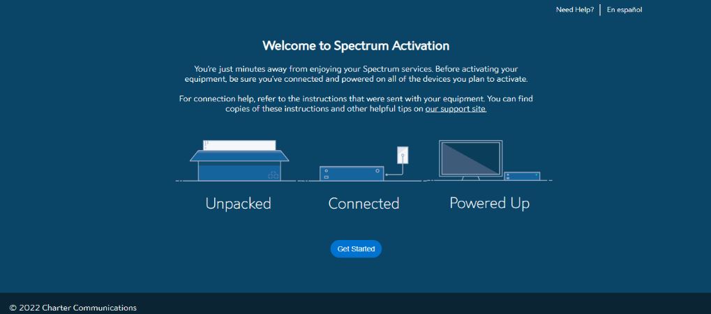 activate spectrum net