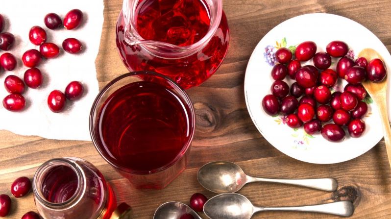 Does Cranberry juice help with cramps