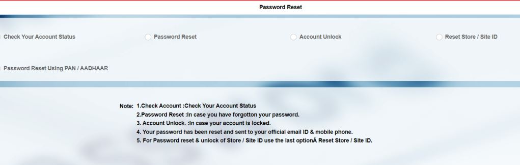 How to Reset Rconnect Ril Login Password