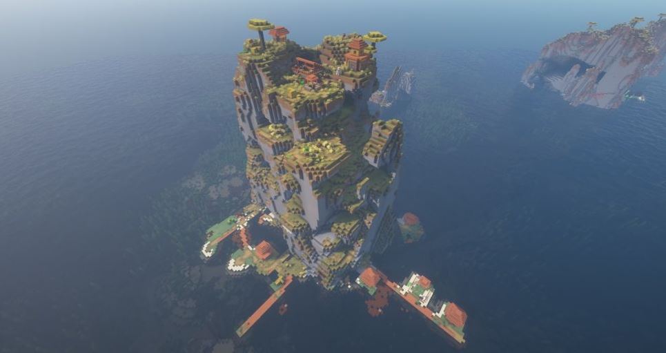 Island tower village