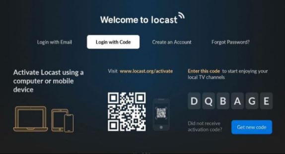 Locast org Activate on Your Smart-TV