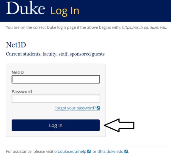 Login to Duke Email Account