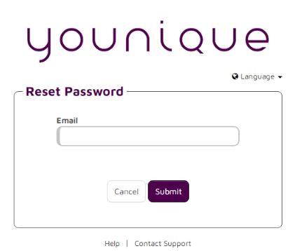 Reset Younique Payquicker Password
