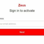 The Zeus Network App on Android TV