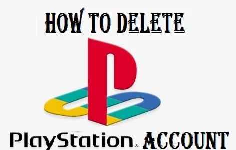 how to delete playstation account