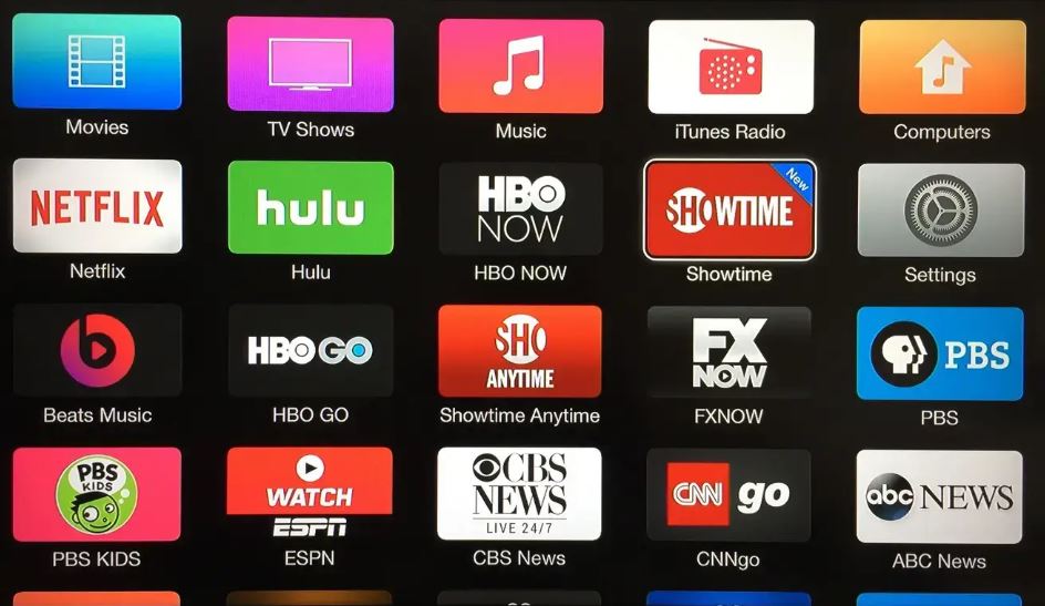 Activate Showtime Anytime on Apple TV