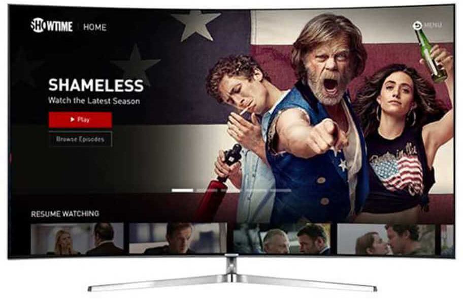 Activate Showtime Anytime on my Samsung TV