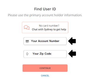Check TJ Maxx Credit Card’s User ID