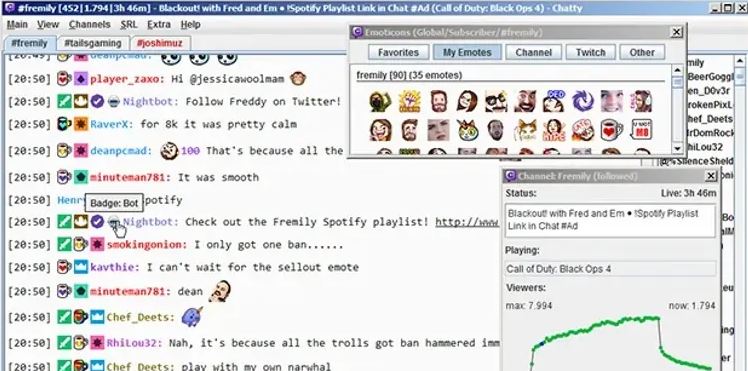 Check Twitch Chat Logs via Third-party Software