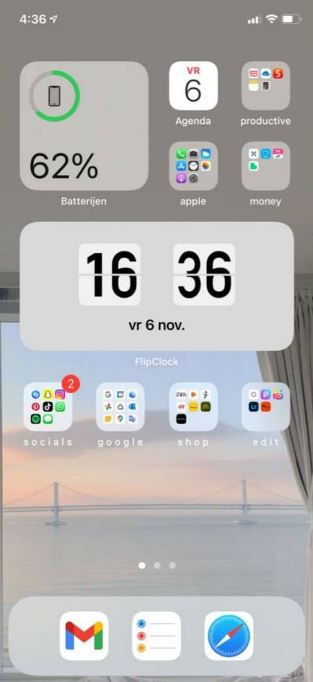 Fire Focus – Unique iOS 15 Home Screen