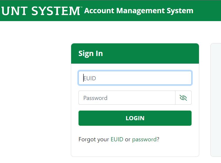How to change EUID Password