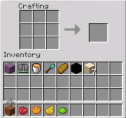 Move The Terracotta To Your Inventory