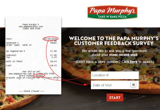 Papa Murphy’s Survey