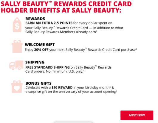 Apply for Sally’s Beauty Credit Card