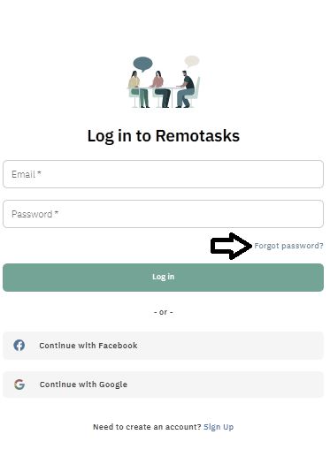 How to Reset Remotask Login Password