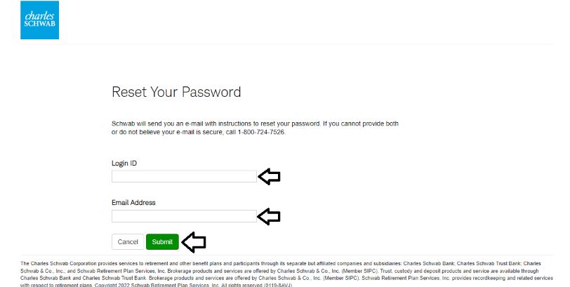 Reset Password Schwabplan Login