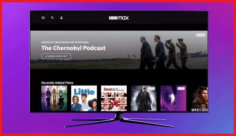 HBO Max Activation on Samsung TV