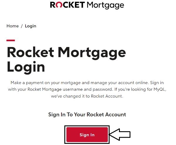 How to Login to Rocket Mortgage