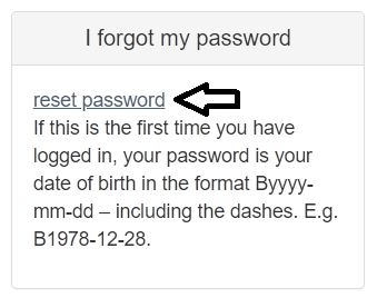 How to Reset My OFG team Site Login Password