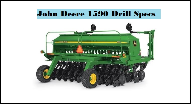 John Deere 1590 Drill Specs