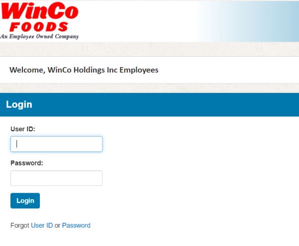 Login to Access Paperless Employee Winco Foods