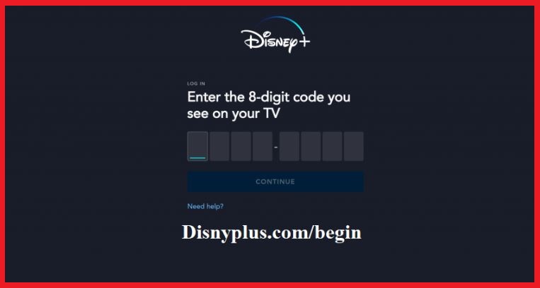 enter disneyplus.com begin code