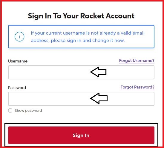 sign in to rocker mortgage login portal