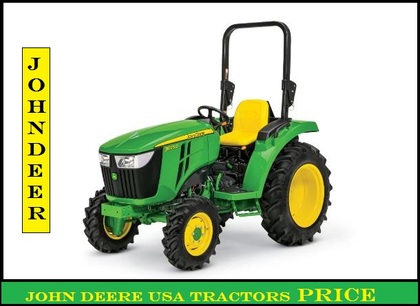 John Deere USA tractors Price List