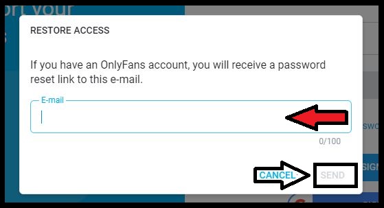 reset onlyfans.com login password