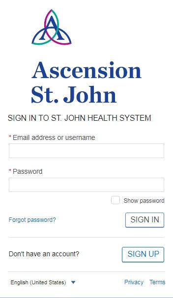 Ascension St. John Patient Portal Login