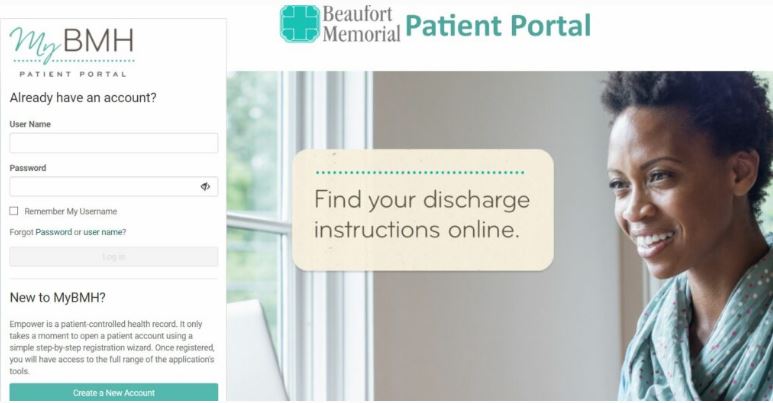Beaufort Memorial Patient Portal Login