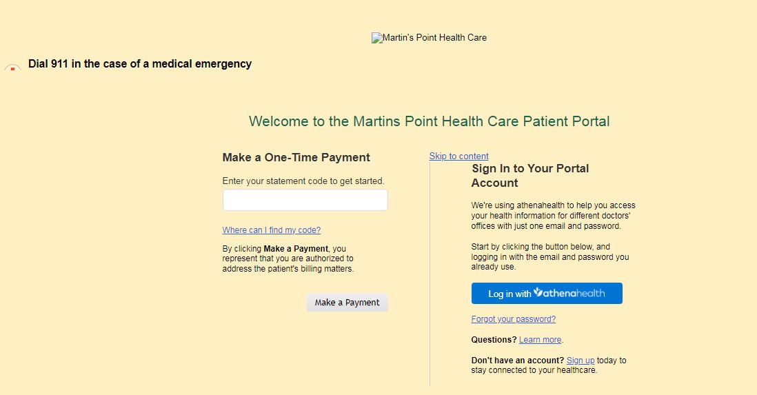 Martins Point Patient Portal