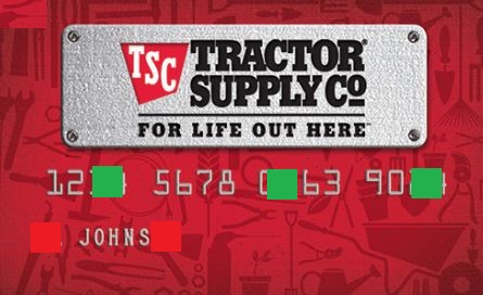 tractor supply credit card