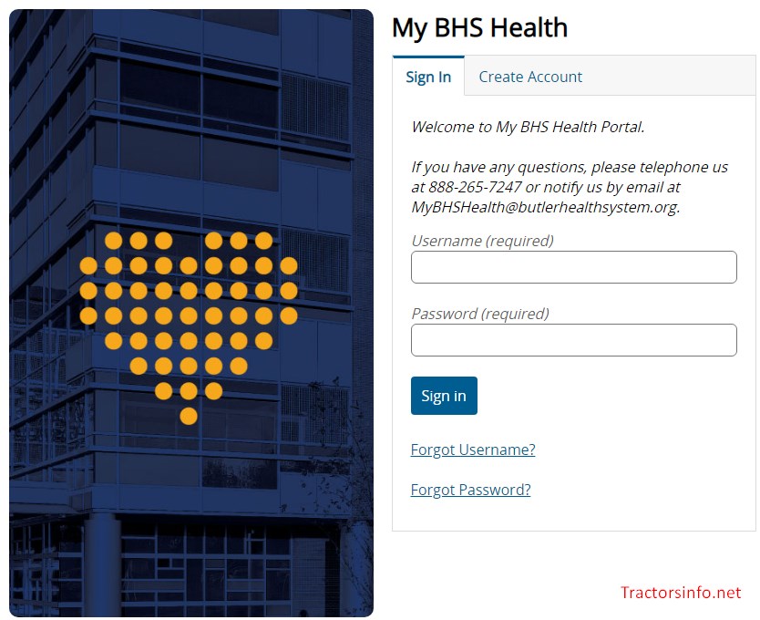 BHS Patient Portal Login