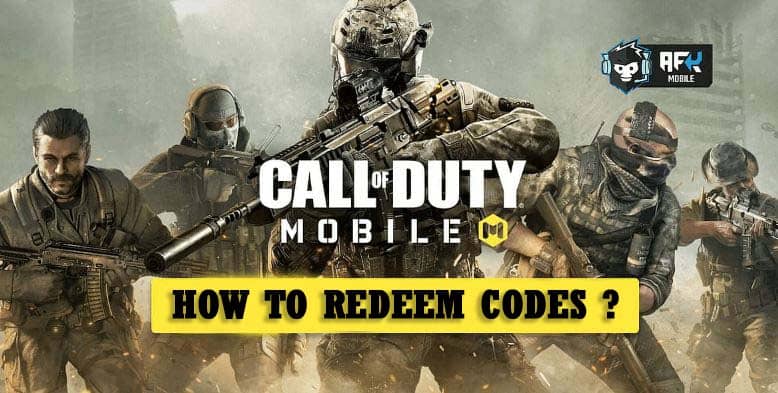 COD Mobile Redeem Codes